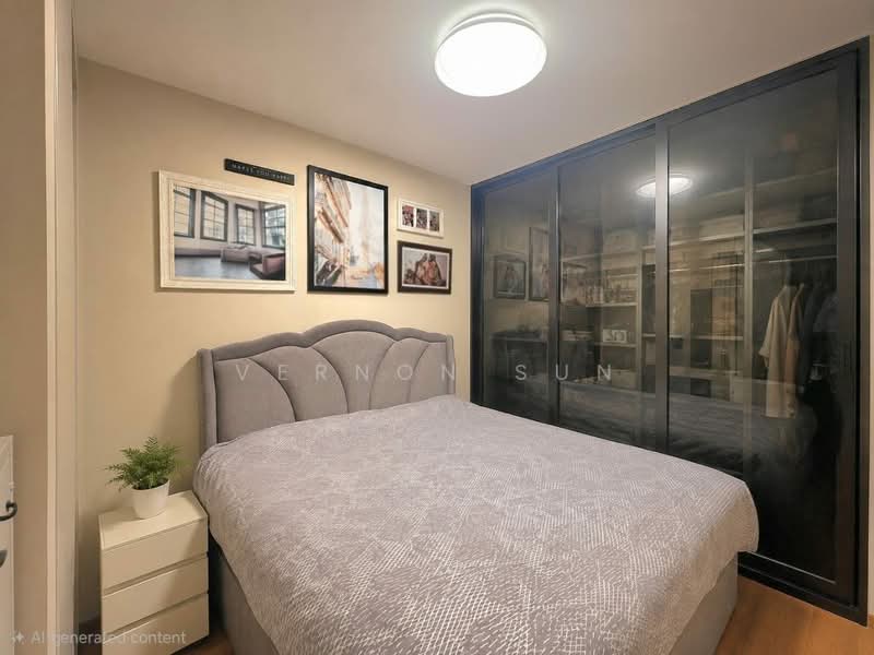The Essence, 1 Chong Kuo Road, 2 Bedrooms, 732 sqft, Condominium For Sale, by Vernon Sun, 500226386 - Bedroom - PropertyGuru.com.sg