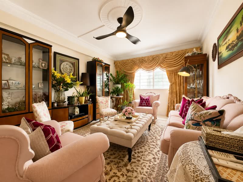 14 Ghim Moh Road, 14 Ghim Moh Road, 3 Bedrooms, 1,281 sqft, HDB Flat For Sale, by Farah Zack, 500226388 - Living Room - PropertyGuru.com.sg