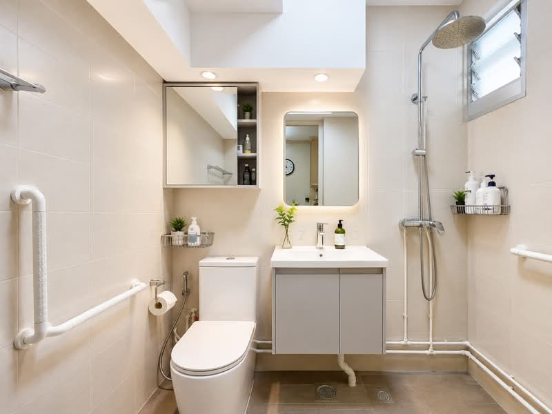 14 Ghim Moh Road, 14 Ghim Moh Road, 3 Bedrooms, 1,281 sqft, HDB Flat For Sale, by Farah Zack, 500226388 - Bathroom - PropertyGuru.com.sg