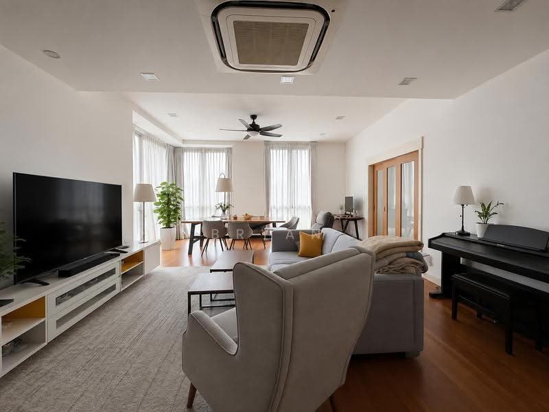 The Equatorial, 151 Stevens Road, Tanglin / Holland / Bukit Timah, 4 Bedrooms, 3,348 sqft, Condominium For Sale, by Bryan Koh, 500226431 - Living Room - PropertyGuru.com.sg