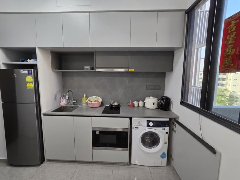 Parc Clematis, 8F Jalan Lempeng, 1 Bedroom, 450 sqft, Condominium For Rent, by Willy Liew, 500226445 - Kitchen - PropertyGuru.com.sg