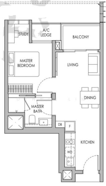 Sengkang Grand Residences, 74 Compassvale Bow, 1 Bedroom, 474 sqft, Condominium For Sale, by Dennis Lim, 500226458 - PropertyGuru.com.sg