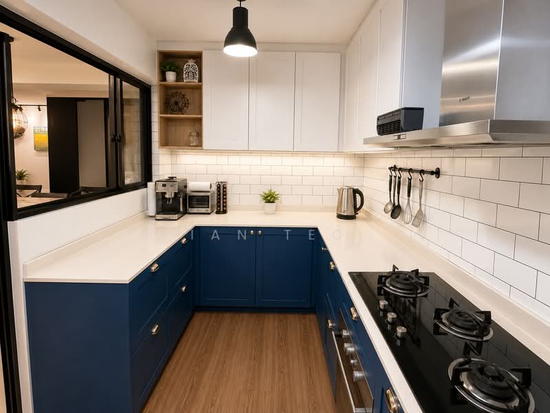 574B Woodlands Glen, 574B Woodlands Drive 16, 3 Bedrooms, 1,001 sqft, HDB Flat For Sale, by Ian Teo, 500226462 - Kitchen - PropertyGuru.com.sg