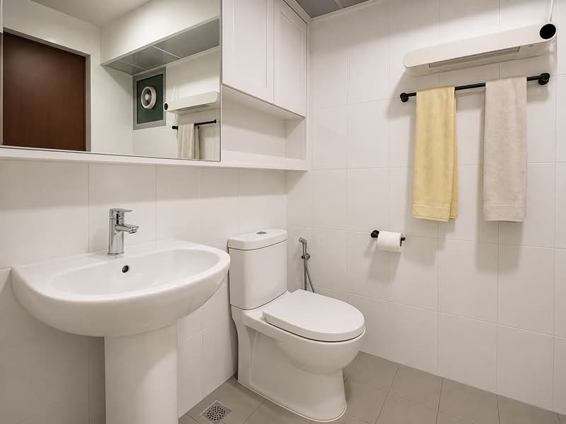 574B Woodlands Glen, 574B Woodlands Drive 16, 3 Bedrooms, 1,001 sqft, HDB Flat For Sale, by Ian Teo, 500226462 - Bathroom - PropertyGuru.com.sg