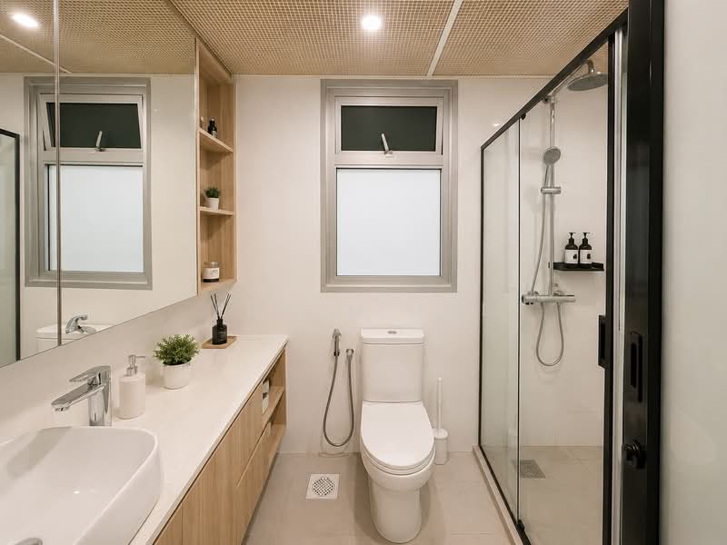 422B Northshore Drive, 422B Northshore Drive, 3 Bedrooms, 1,001 sqft, HDB Flat For Sale, by Edwin Hoe, 500226476 - Bathroom - PropertyGuru.com.sg