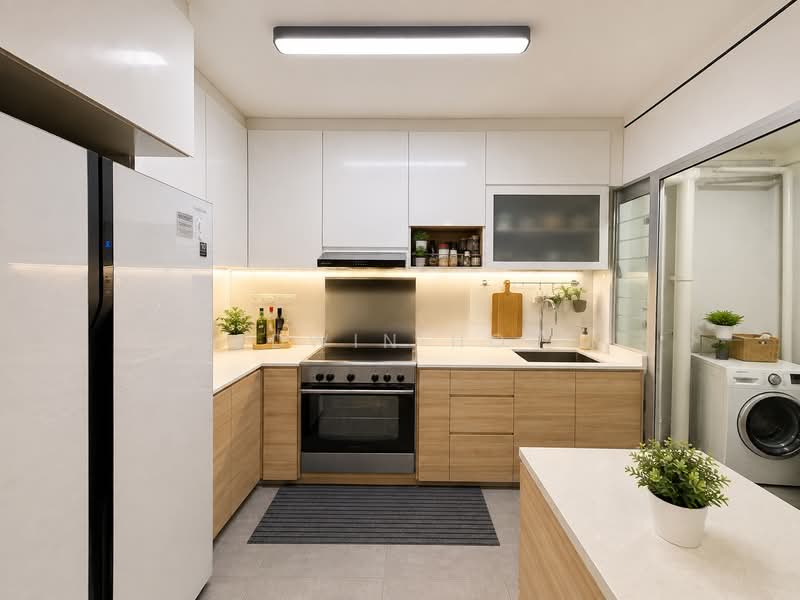 422B Northshore Drive, 422B Northshore Drive, 3 Bedrooms, 1,001 sqft, HDB Flat For Sale, by Edwin Hoe, 500226476 - Kitchen - PropertyGuru.com.sg