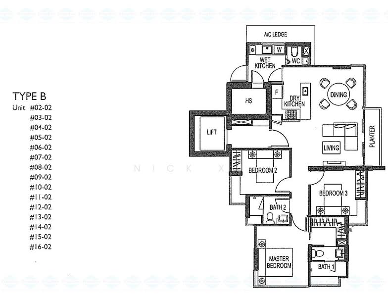 Cliften, 48 Ewe Boon Road, 3 Bedrooms, 1,066 sqft, Apartment For Sale, by Nick Xu, 500226481 - PropertyGuru.com.sg