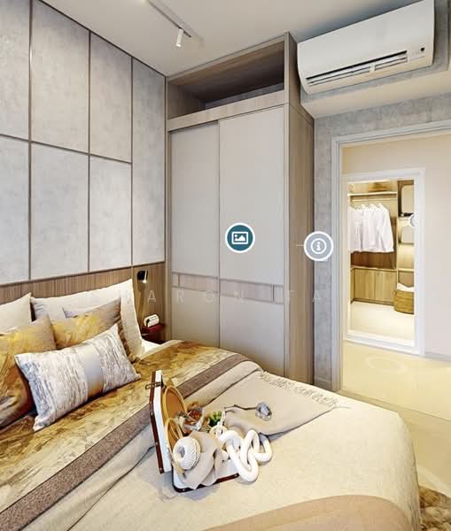 CHEAPEST FREEHOLD NEW 4 PLUS STUDY D16 beside Mrt, , 5 Bedrooms, 1,249 sqft, Apartment For Sale, by Sharon Tay, 500226483 - Bedroom - PropertyGuru.com.sg