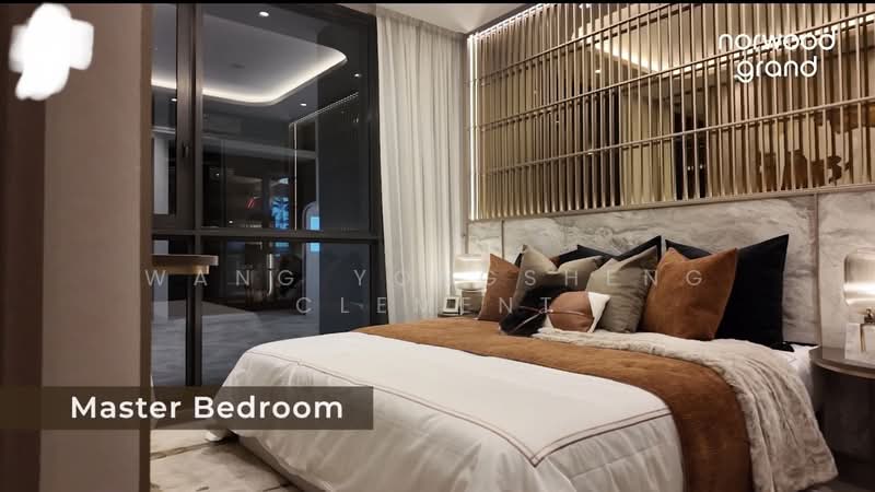 Norwood Grand, , 2 Bedrooms, 710 sqft, Condominium For Rent, by Wang YongSheng Clement, 500226495 - Master Bedroom - PropertyGuru.com.sg