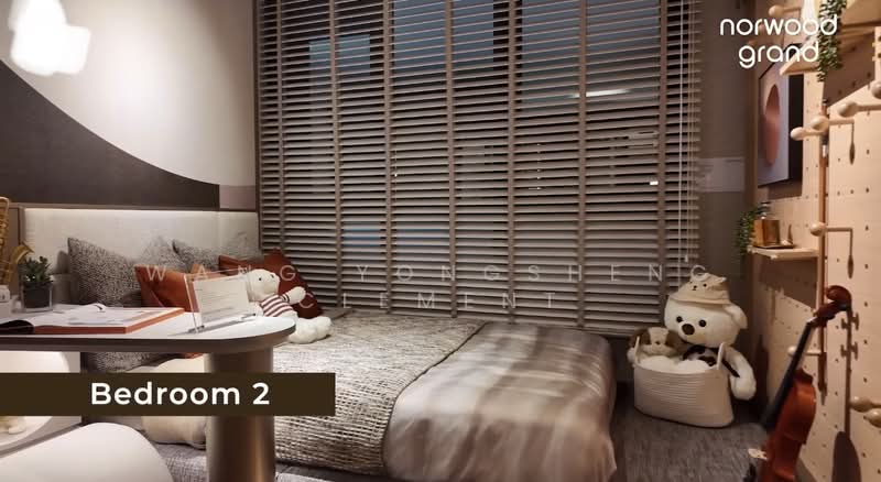 Norwood Grand, , 2 Bedrooms, 710 sqft, Condominium For Rent, by Wang YongSheng Clement, 500226495 - Bedroom - PropertyGuru.com.sg