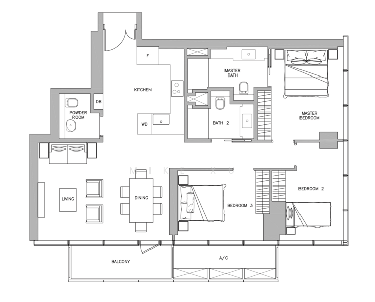 Wallich Residence, 3 Wallich Street, 3 Bedrooms, 1,313 sqft, Condominium For Rent, by Mike Xu, 500226506 - PropertyGuru.com.sg