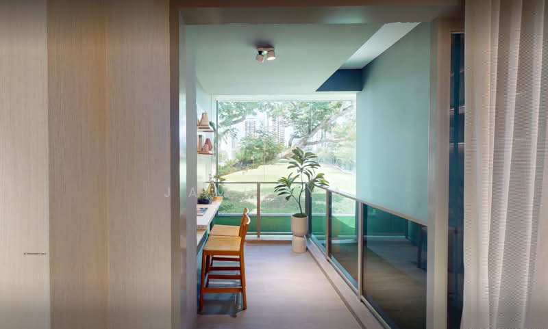Promenade Peak, 1 Zion Road, 3 Bedrooms, 1,033 sqft, Condominium For Sale, by Jamie Yap, 500226560 - Balcony - PropertyGuru.com.sg