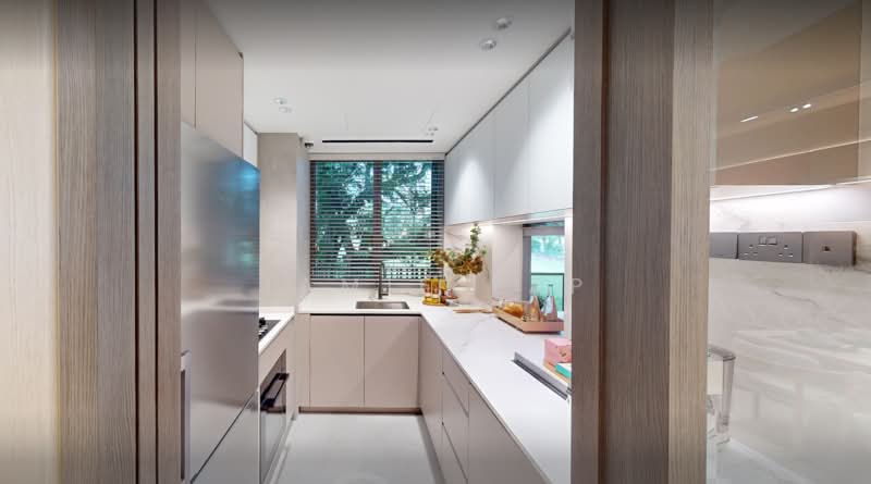 Promenade Peak, 1 Zion Road, 3 Bedrooms, 1,033 sqft, Condominium For Sale, by Jamie Yap, 500226560 - Enclosed Kitchen - PropertyGuru.com.sg