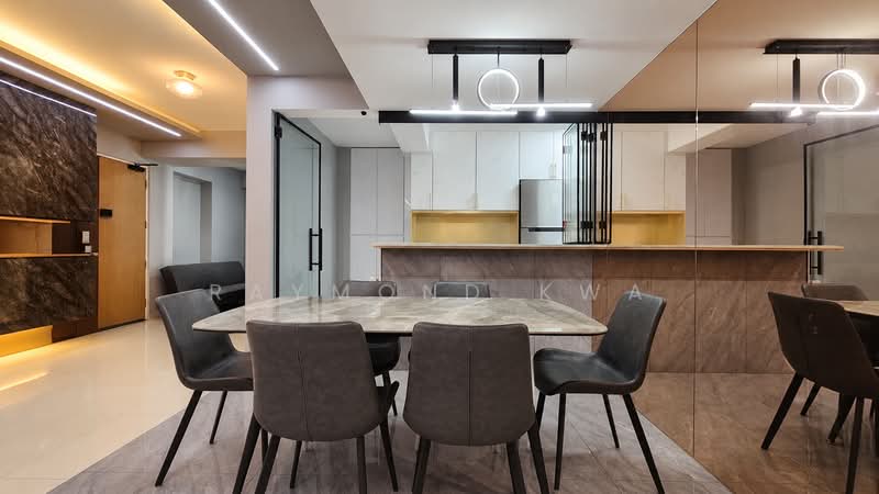 415B Northshore Drive, 415B Northshore Drive, 3 Bedrooms, 1,237 sqft, HDB Flat For Sale, by Raymond Kwa, 500226564 - Dining Room - PropertyGuru.com.sg