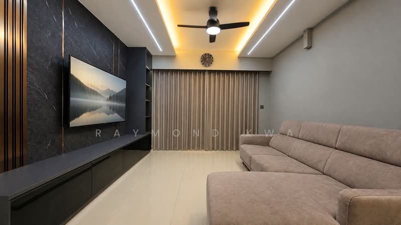 415B Northshore Drive, 415B Northshore Drive, 3 Bedrooms, 1,237 sqft, HDB Flat For Sale, by Raymond Kwa, 500226564 - Living Room - PropertyGuru.com.sg