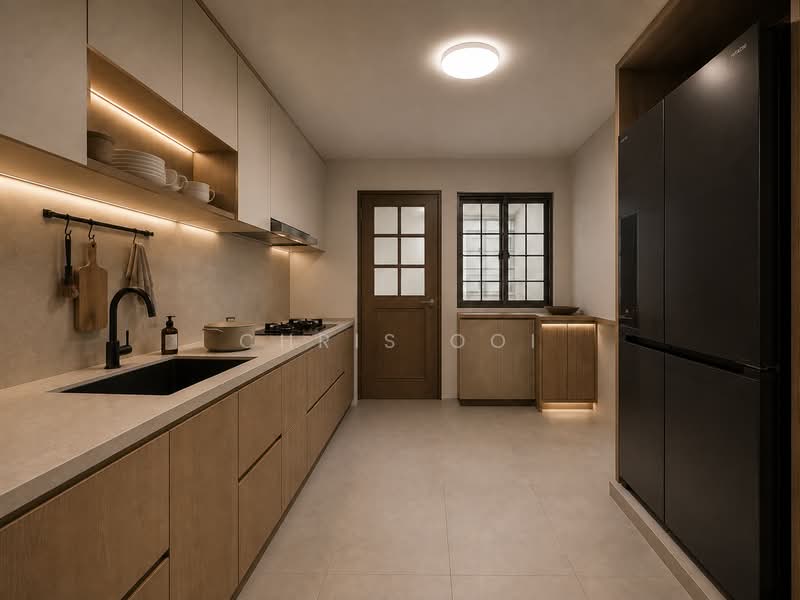C.H.E.A.P! Freehold, Well-Renovated, 1KM from good schools, , 4 Bedrooms, 4,000 sqft, Terraced House For Sale, by Chris Ooi, 500226602 - Kitchen - PropertyGuru.com.sg