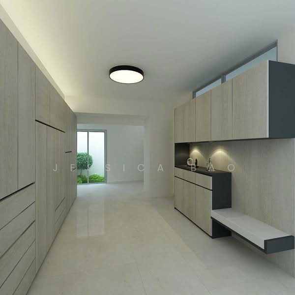 Binjai Crest, 319 Jalan Kampong Chantek, 6 Bedrooms, 4,000 sqft, Terraced House For Rent, by Jessica Bao, 500226611 - Entrance - PropertyGuru.com.sg