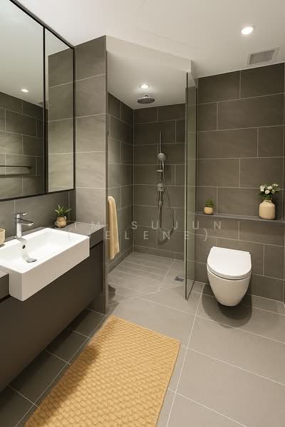 Affinity At Serangoon, 30 Serangoon North Avenue 1, 1 Bedroom, 474 sqft, Condominium For Sale, by Sim Sujun (Jelene), 500226613 - Bathroom - PropertyGuru.com.sg