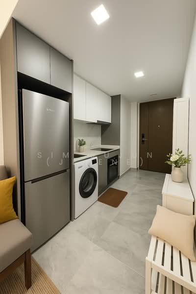 Affinity At Serangoon, 30 Serangoon North Avenue 1, 1 Bedroom, 474 sqft, Condominium For Sale, by Sim Sujun (Jelene), 500226613 - Kitchen - PropertyGuru.com.sg