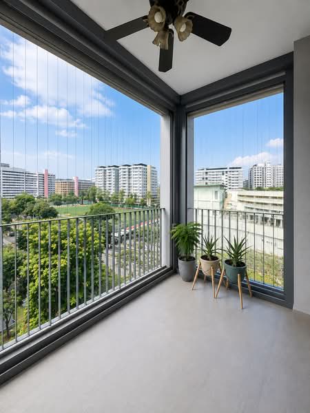Arc at Tampines, 21 Tampines Avenue 8, 3 Bedrooms, 958 sqft, Executive Condominium For Sale, by Corrine Lee, 500226616 - Balcony - PropertyGuru.com.sg