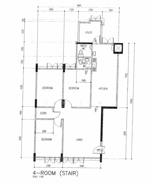 207 Ang Mo Kio Avenue 1, 207 Ang Mo Kio Avenue 1, 3 Bedrooms, 1,044 sqft, HDB Flat For Sale, by Jan Tan, 500226621 - PropertyGuru.com.sg