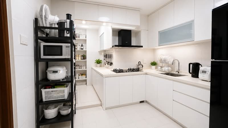 460 Choa Chu Kang Avenue 4, 460 Choa Chu Kang Avenue 4, Dairy Farm / Bukit Panjang / Choa Chu Kang, 3 Bedrooms, 1,108 sqft, HDB Flat For Sale, by Andrew Yong, 500226654 - Kitchen - PropertyGuru.com.sg