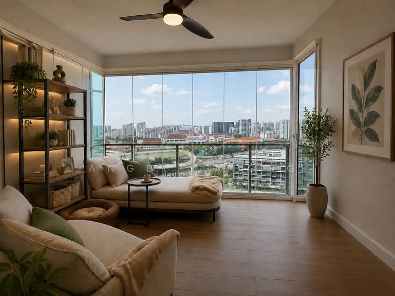 Riviera 38, 38 Mar Thoma Road, 3 Bedrooms, 1,141 sqft, Condominium For Sale, by Angelica Ong, 500226686 - Living Room - PropertyGuru.com.sg