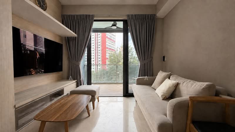 Stirling Residences, 25 Stirling Road, 3 Bedrooms, 883 sqft, Condominium For Sale, by Aaron Tay, 500226688 - Living Room - PropertyGuru.com.sg