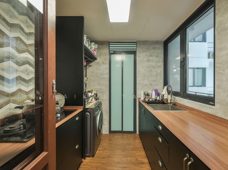 Riverparc Residence, 90 Punggol Drive, Hougang / Punggol / Sengkang, 3 Bedrooms, 1,076 sqft, Executive Condominium For Sale, by Haikal Yahya, 500226712 - Kitchen - PropertyGuru.com.sg