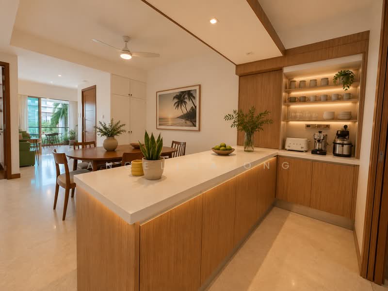 The Berth by the Cove, 228 Ocean Drive, 3 Bedrooms, 1,615 sqft, Condominium For Sale, by Angelica Ong, 500226727 - Kitchen - PropertyGuru.com.sg