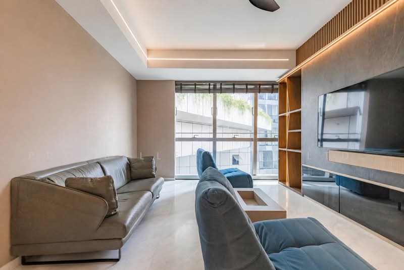 Reflections at Keppel Bay, 25 Keppel Bay View, 3 Bedrooms, 1,152 sqft, Condominium For Sale, by Don Png, 500226744 - Living Room - PropertyGuru.com.sg