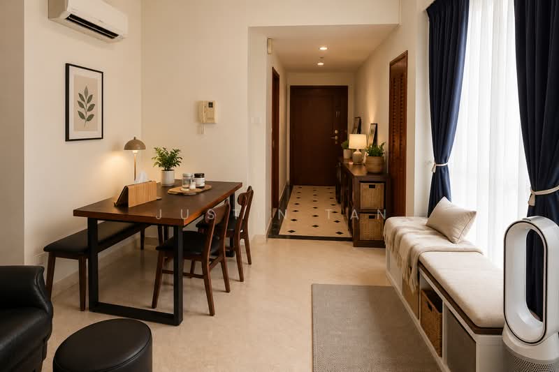 Parc Palais, 47 Hume Avenue, Clementi Park / Upper Bukit Timah, 2 Bedrooms, 980 sqft, Condominium For Sale, by Justin Tan, 500226781 - Dining Room - PropertyGuru.com.sg