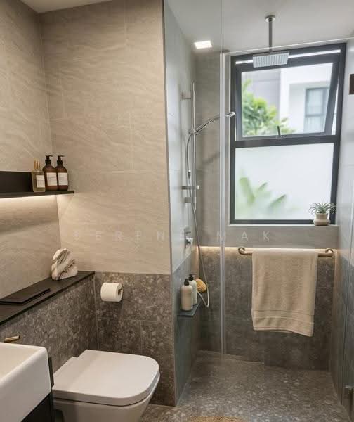 Arena Residences, 20 Guillemard Crescent, Eunos / Geylang / Paya Lebar, 2 Bedrooms, 850 sqft, Condominium For Sale, by Serene Mak, 500226799 - Bathroom - PropertyGuru.com.sg