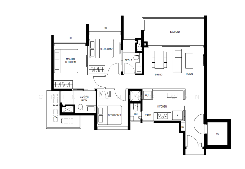 Kassia, 31 Flora Drive, 3 Bedrooms, 1,055 sqft, Condominium For Sale, by Ching Ching Gan, 500226825 - PropertyGuru.com.sg