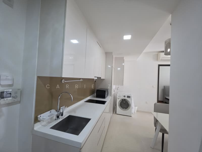 Regent Residences, 1091 Serangoon Road, 1 Bedroom, 409 sqft, Condominium For Rent, by Carrie Zhang, 500226829 - Kitchen - PropertyGuru.com.sg
