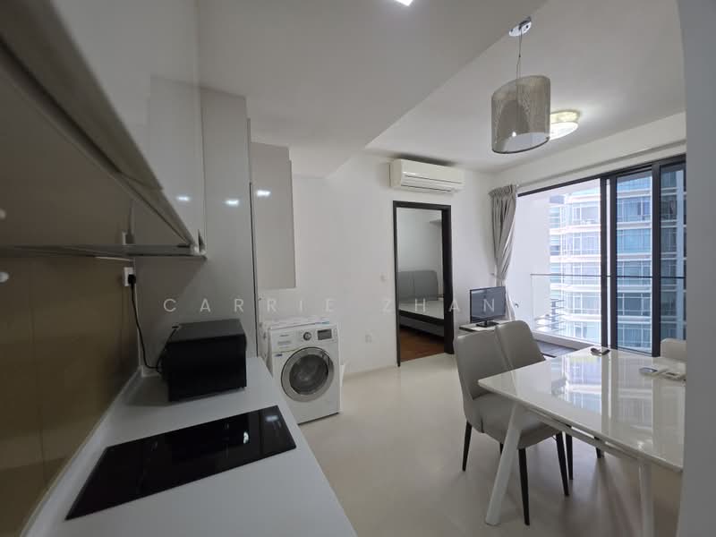 Regent Residences, 1091 Serangoon Road, 1 Bedroom, 409 sqft, Condominium For Rent, by Carrie Zhang, 500226829 - Kitchen - PropertyGuru.com.sg