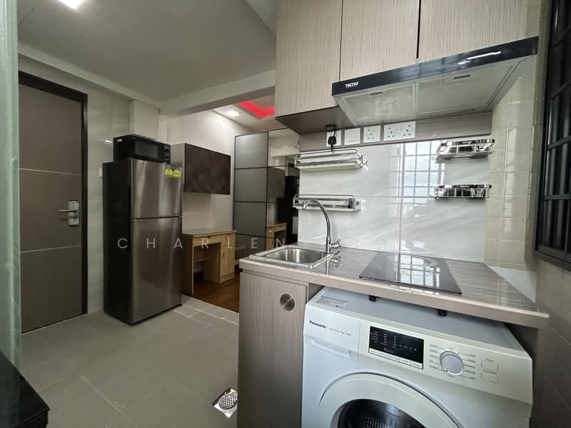 Simei Green Condominium, 9 Simei Street 4, Studio, 350 sqft, Condominium For Rent, by Charlene Chai, 500226840 - Kitchen - PropertyGuru.com.sg