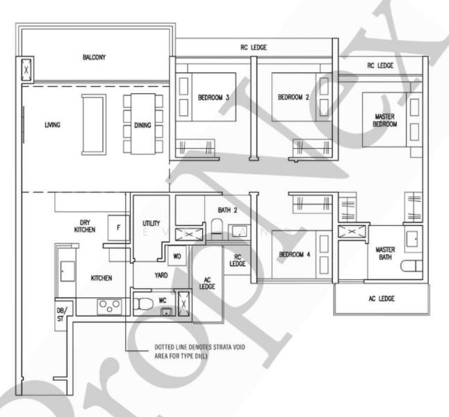 The Botany at Dairy Farm, 3 Dairy Farm Walk, 4 Bedrooms, 1,475 sqft, Condominium For Rent, by Eve Tang, 500226851 - PropertyGuru.com.sg