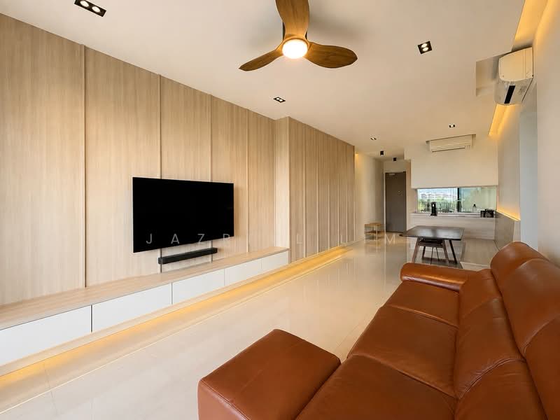 Treasure at Tampines, 43 Tampines Lane, 4 Bedrooms, 1,238 sqft, Condominium For Sale, by Jazreel Lim, 500226865 - Living Room - PropertyGuru.com.sg