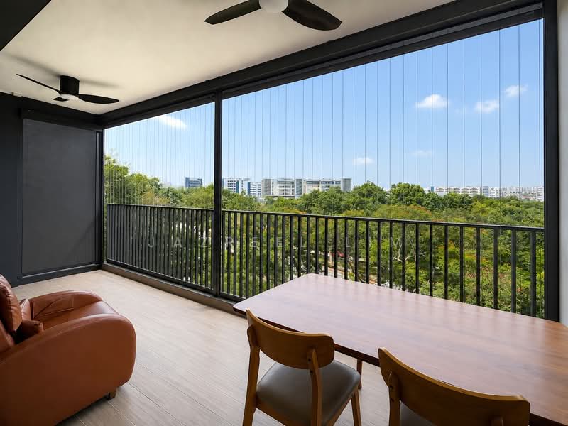Treasure at Tampines, 43 Tampines Lane, 4 Bedrooms, 1,238 sqft, Condominium For Sale, by Jazreel Lim, 500226865 - Balcony - PropertyGuru.com.sg