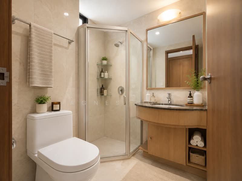 Tanglin View, 150 Prince Charles Crescent, 3 Bedrooms, 1,141 sqft, Condominium For Sale, by Agnes Goh, 500226887 - Bathroom - PropertyGuru.com.sg