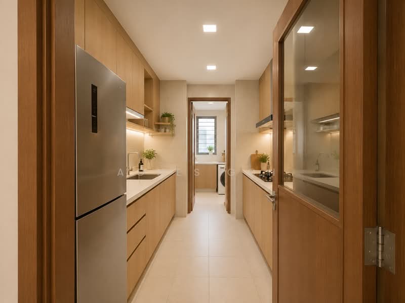 Tanglin View, 150 Prince Charles Crescent, 3 Bedrooms, 1,141 sqft, Condominium For Sale, by Agnes Goh, 500226887 - Kitchen - PropertyGuru.com.sg