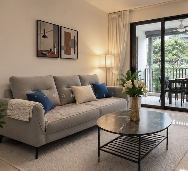 Treasure at Tampines, 57 Tampines Lane, Pasir Ris / Tampines, 2 Bedrooms, 678 sqft, Condominium For Sale, by Jonah (JT) Tan, 500226908 - Living Room - PropertyGuru.com.sg