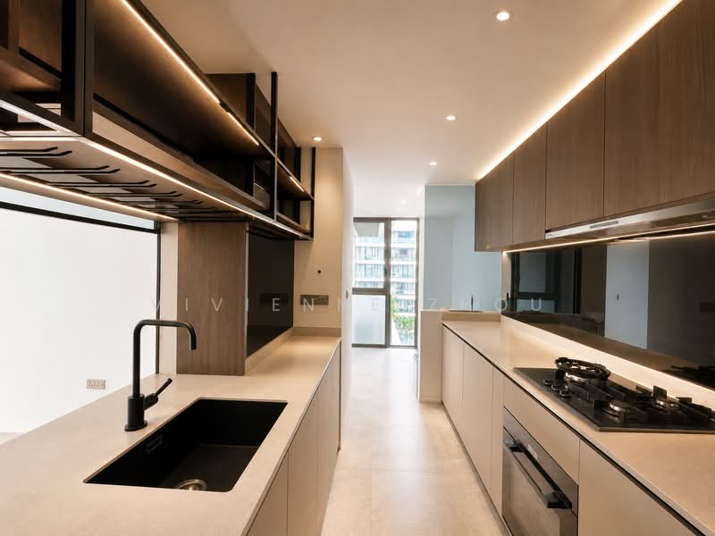 The Reef at King's Dock, 22 Harbourfront Avenue, 3 Bedrooms, 1,249 sqft, Condominium For Sale, by Vivienne Zhou, 500226938 - Kitchen - PropertyGuru.com.sg