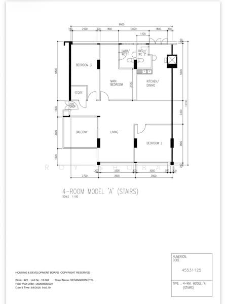 422 Serangoon Central, 422 Serangoon Central, 4 Bedrooms, 1,216 sqft, HDB Flat For Sale, by Roy Shoban, 500226970 - PropertyGuru.com.sg