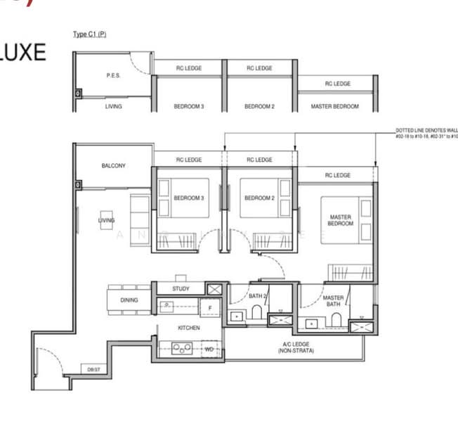 Lucerne Grand, Lakeside Drive, 3 Bedrooms, 1,000 sqft, Condominium For Sale, by Ang Lay See, 500226977 - PropertyGuru.com.sg