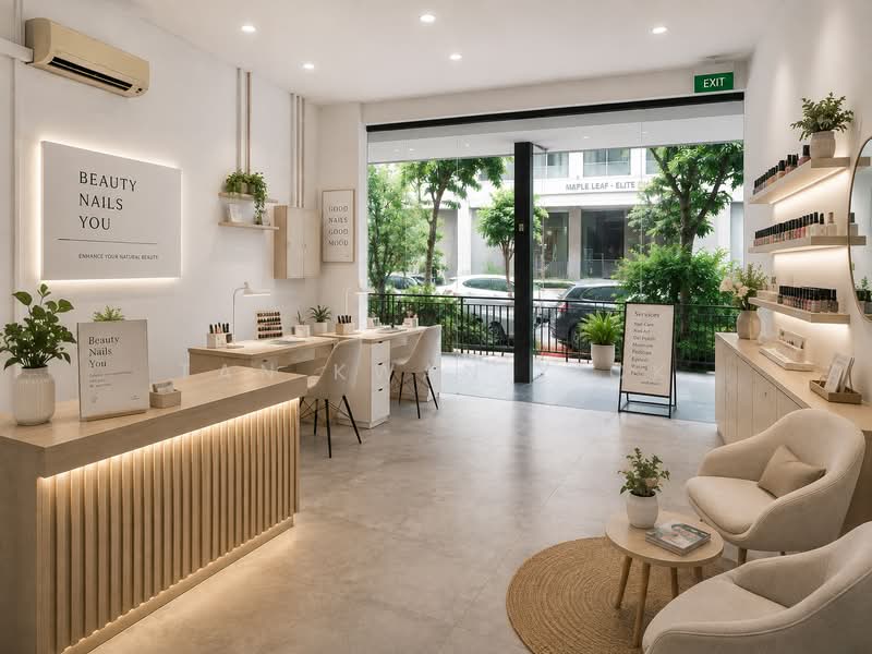 Ground Floor Main Road Shop | 5 mins to Farrer Park MRT | Beauty / Office | F&B Subject t, Farrer Park / Serangoon Rd, 398 sqft, Shop / Shophouse For Rent, by Tan Kwan Yick, 500226988 - Interior - CommercialGuru.com.sg