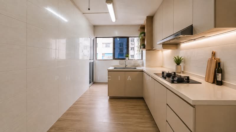 639 Yishun Street 61, 639 Yishun Street 61, 3 Bedrooms, 904 sqft, HDB Flat For Sale, by Phylicia Hoe, 500227002 - Kitchen (Enhanced) - PropertyGuru.com.sg