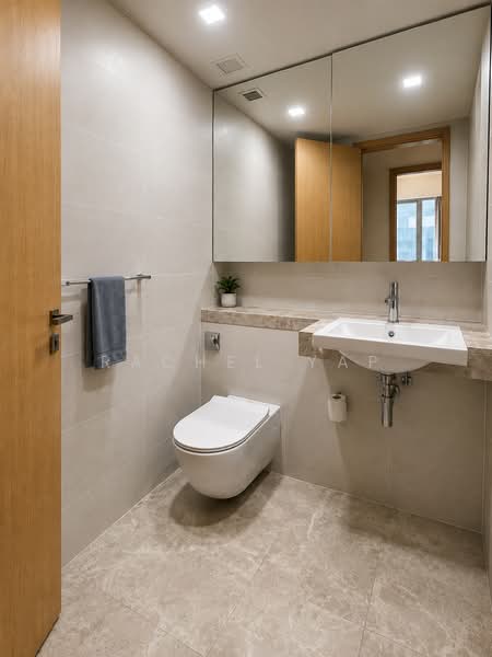 One Shenton, 1 Shenton Way, 2 Bedrooms, 1,109 sqft, Condominium For Sale, by Rachel Yap, 500227068 - Bathroom - PropertyGuru.com.sg