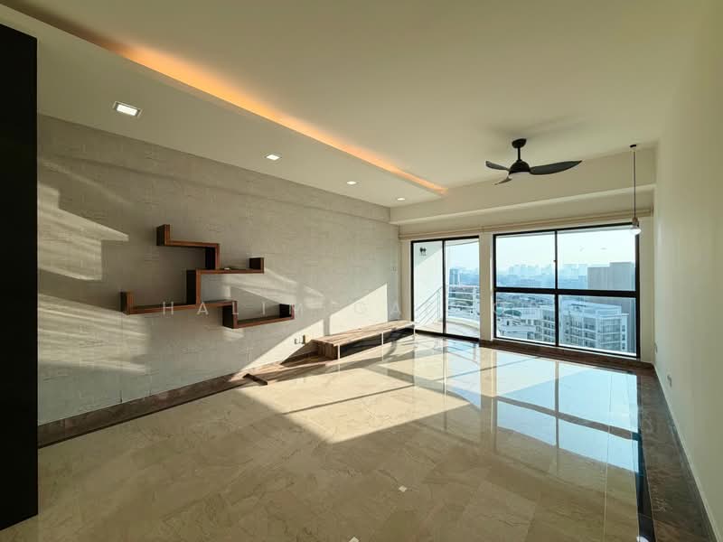 The Regalia, 2 River Valley Close, 3 Bedrooms, 1,238 sqft, Apartment For Rent, by Halim Gafoor, 500227077 - Living Room - PropertyGuru.com.sg